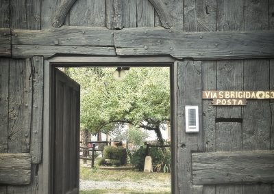 L'entrata della comunità