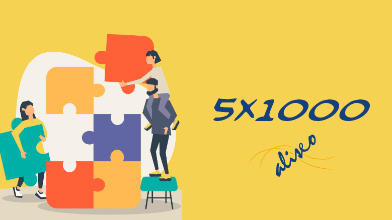 Dona il 5 per mille all'Associazione Aliseo